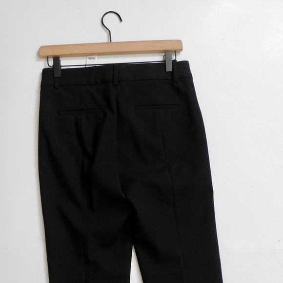NWT!! J. CREW Cropped Natalia Pants Four-Season Stretch Trousers Black Size 4 - Picture 10 of 16